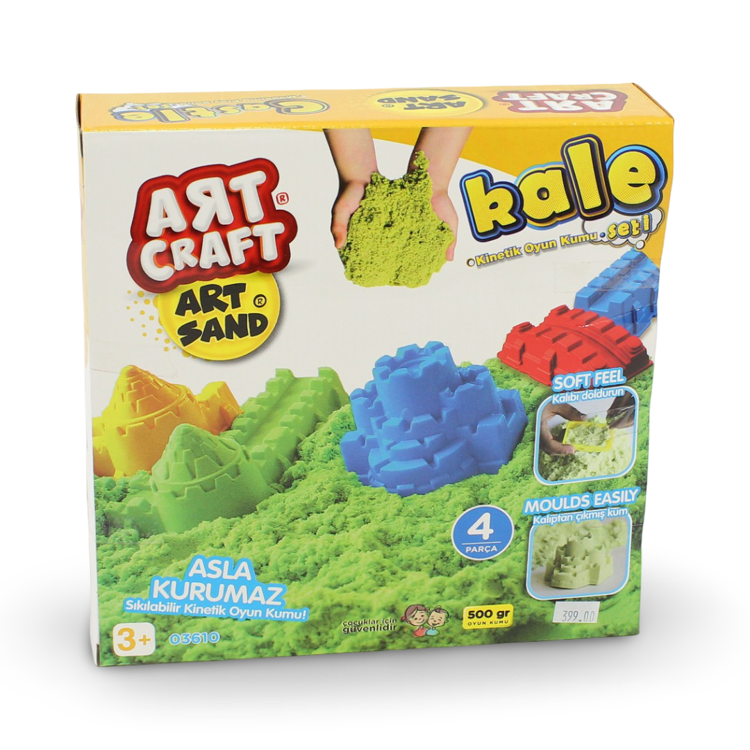 Art Craft Castle Sand Dough Set – 500g - Toys - cecil