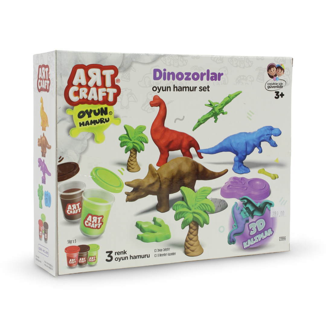 ART CRAFT Dinosaurs Dough Set