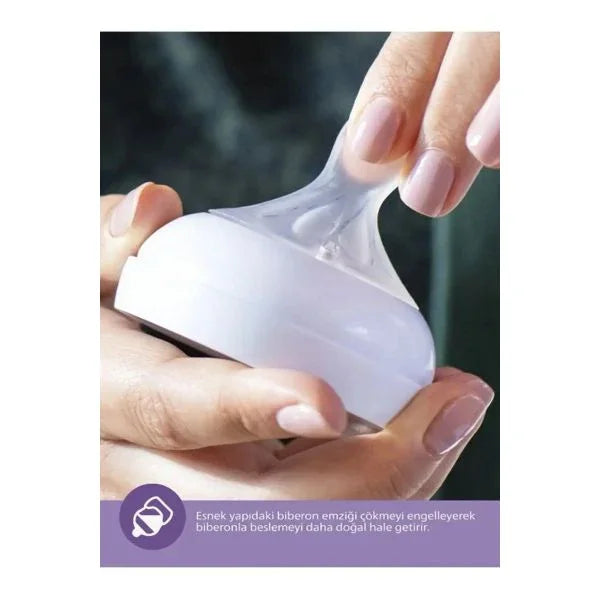 Pack of 2 - Avent Natural Bottle Response (0M+) 125ml
