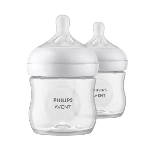 Pack of 2 - Avent Natural Bottle Response (0M+) 125ml