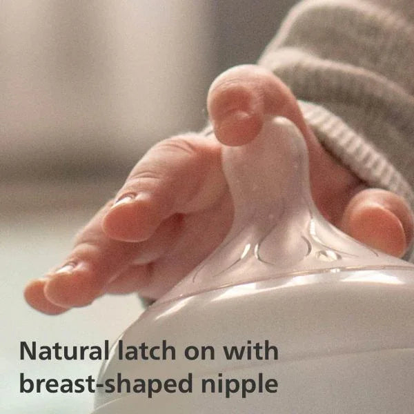 Pack of 2 - Avent Natural Bottle Response (1M+) 260ml