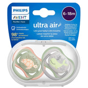 Philips Avent Ultra Air Pacifiers (6-18m) - 2 Pcs