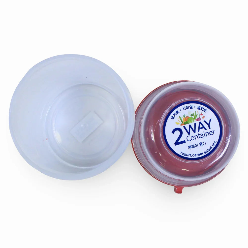 Lock 'n Lock 2 Way Food Container - 560ml + 310ml