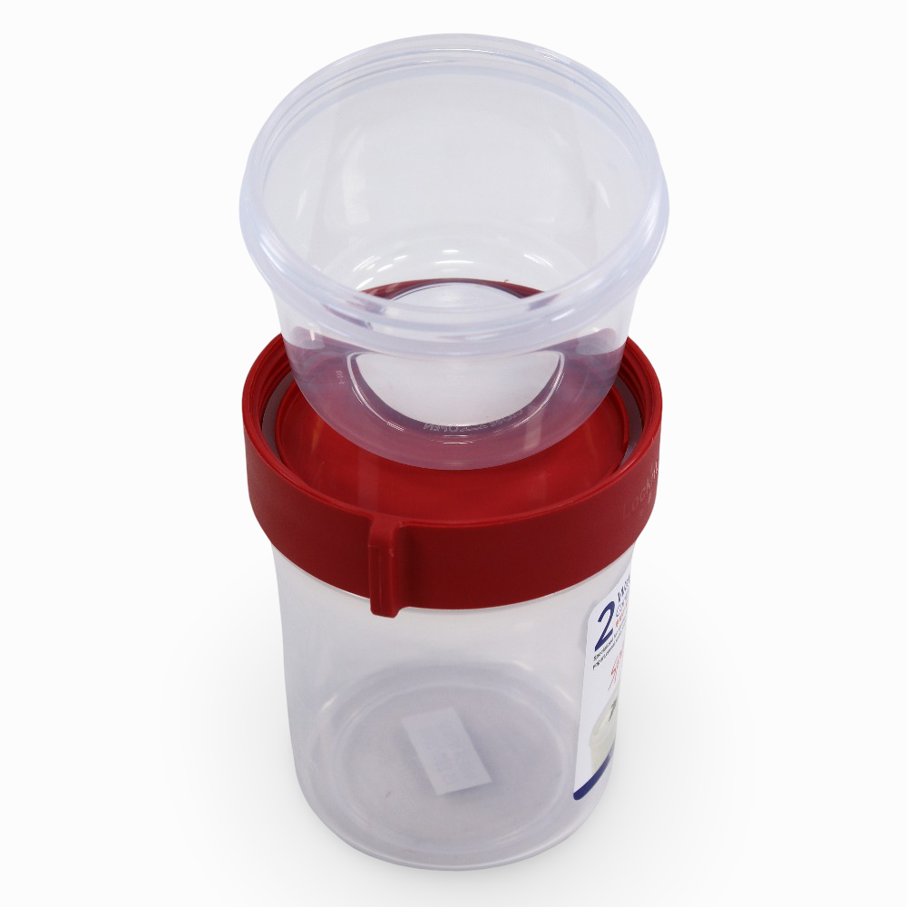 Lock 'n Lock 2 Way Food Container - 560ml + 310ml
