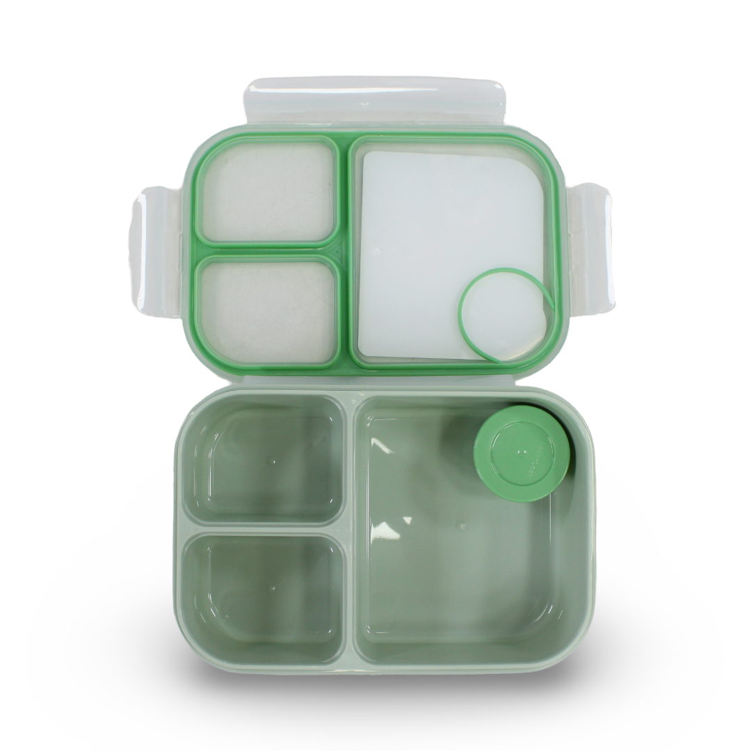 Lock n' Lock To-Go 3-Compartment Lunch Box 980ml – Mint