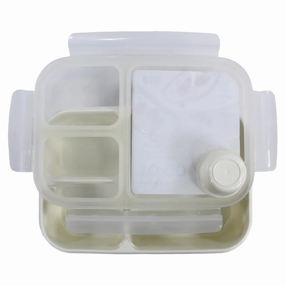 Divided Lunchbox –  1.5L (White)