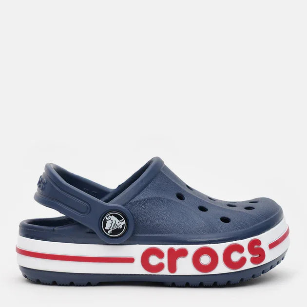 Unisex Navy Crocs Slippers - Clothing