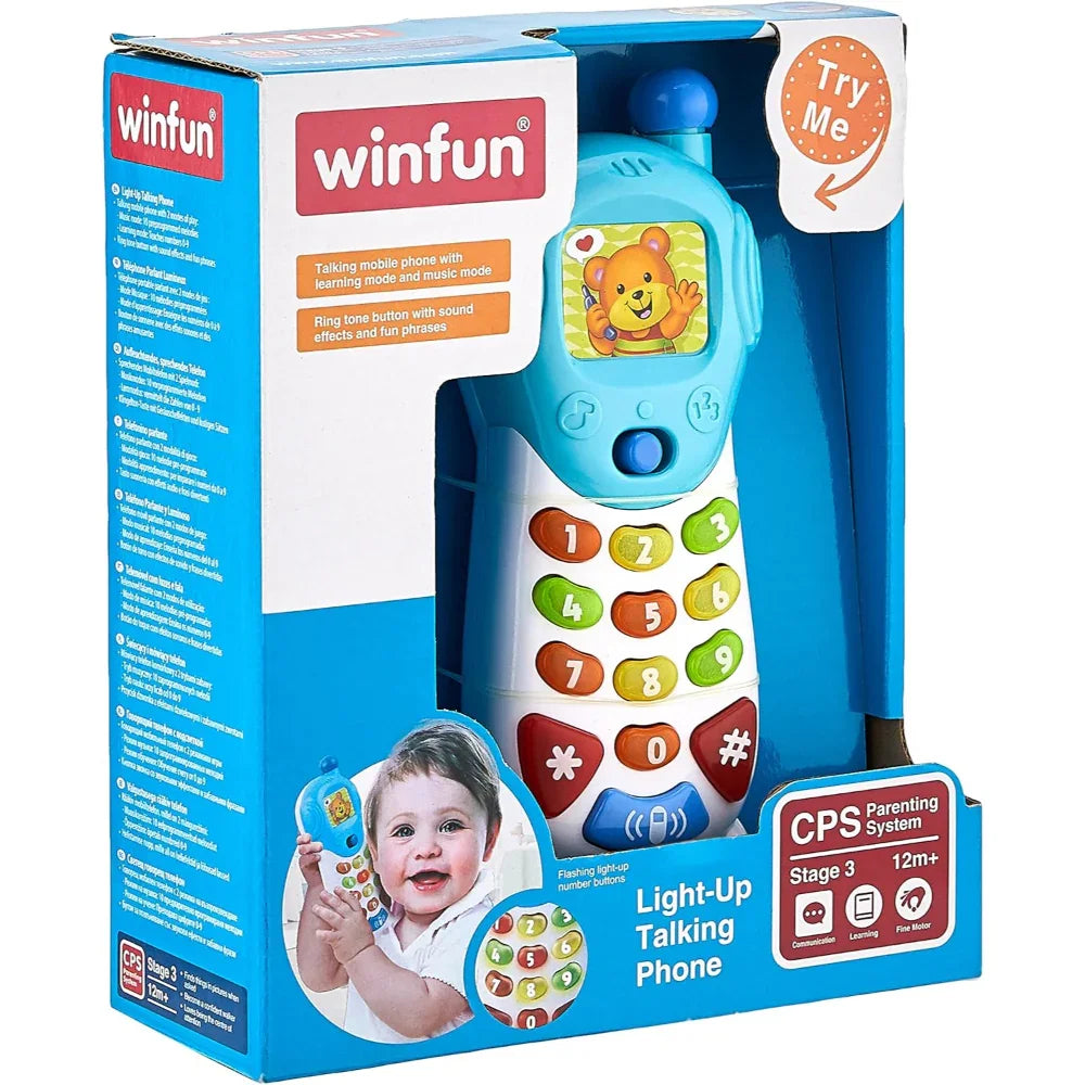 Win Fun Light Up Talking Phone