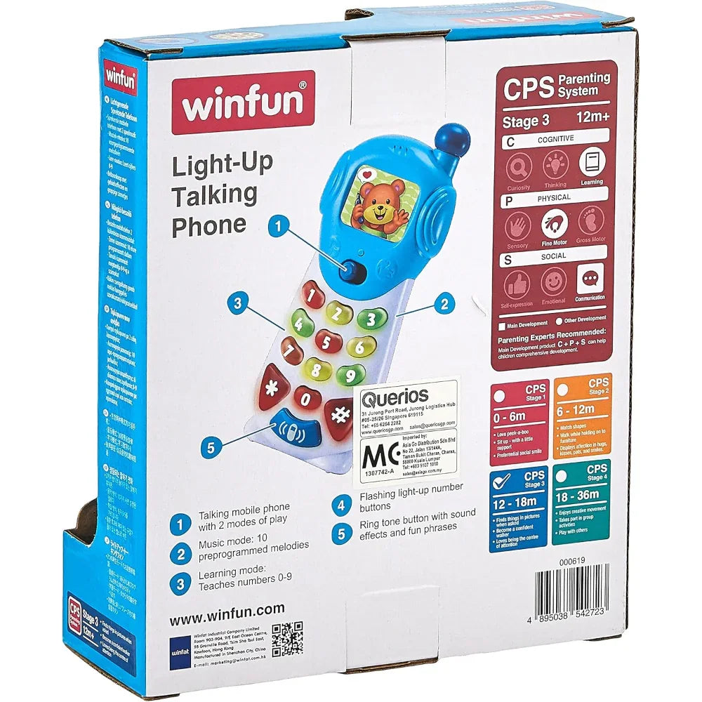 Win Fun Light Up Talking Phone