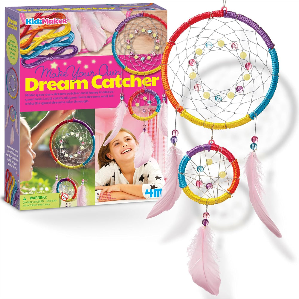 4M - kidzmaker - make your own dream catcher - Toys