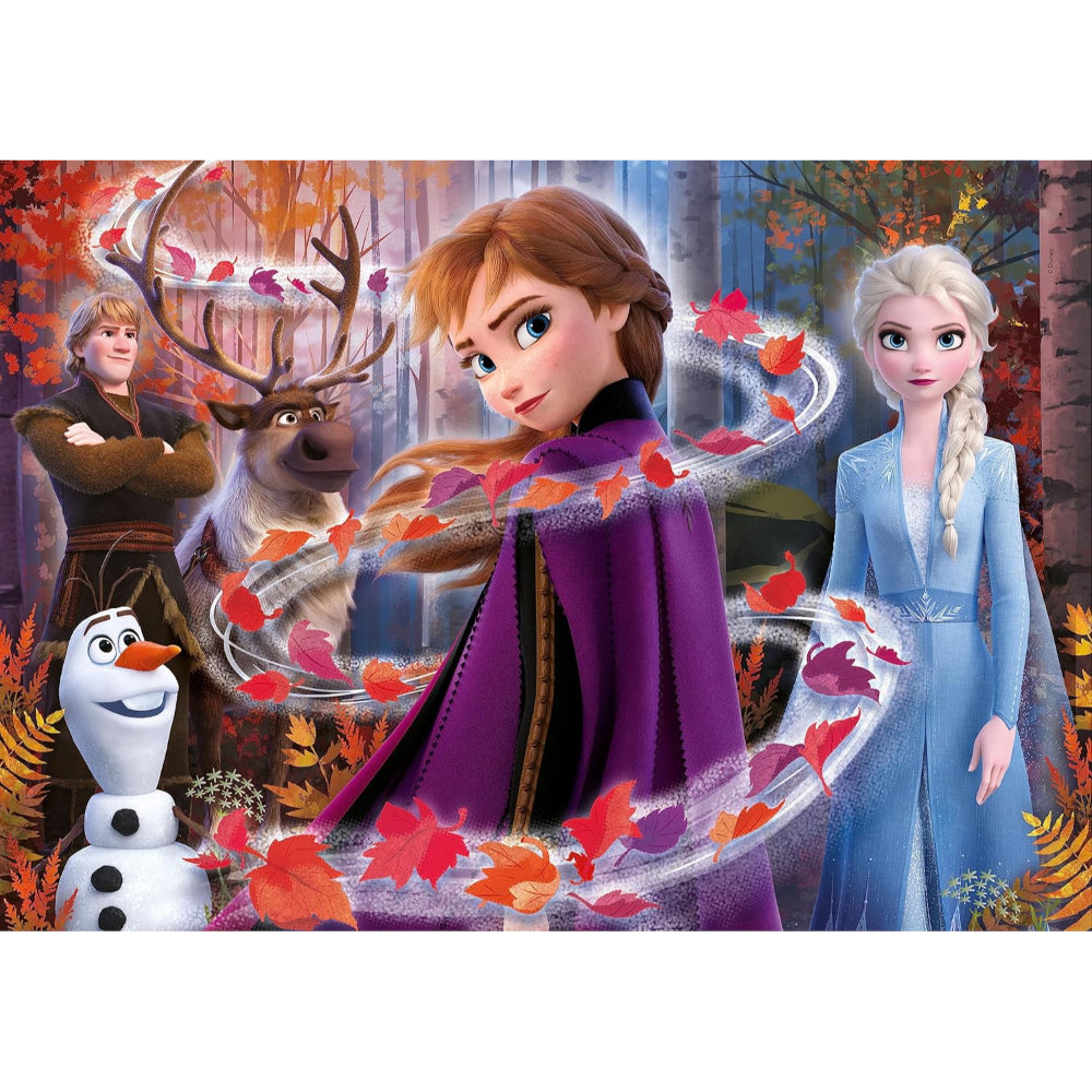 Clementoni Glittery Frozen Puzzle - 104Pcs - Toys