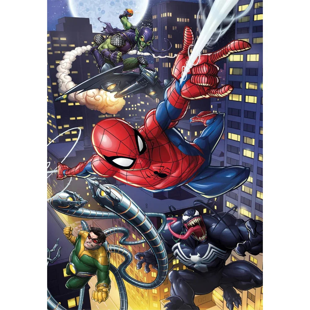 Clementoni Super Color Spider-Man Puzzle – 180Pcs