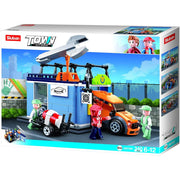 Sluban Town City Scene Maintenance Shop Building Blocks Set - 340 Pcs