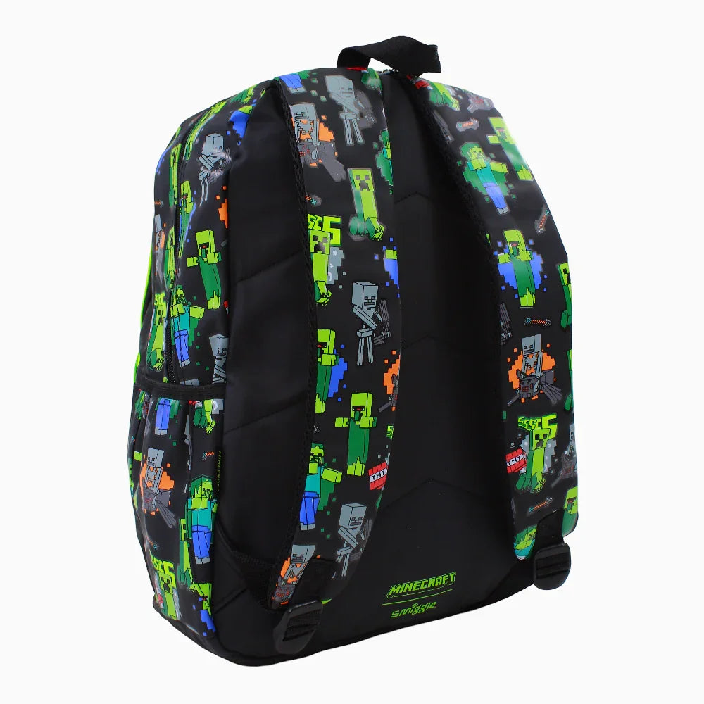 Minecraft Backpack - Black (17 Inches)
