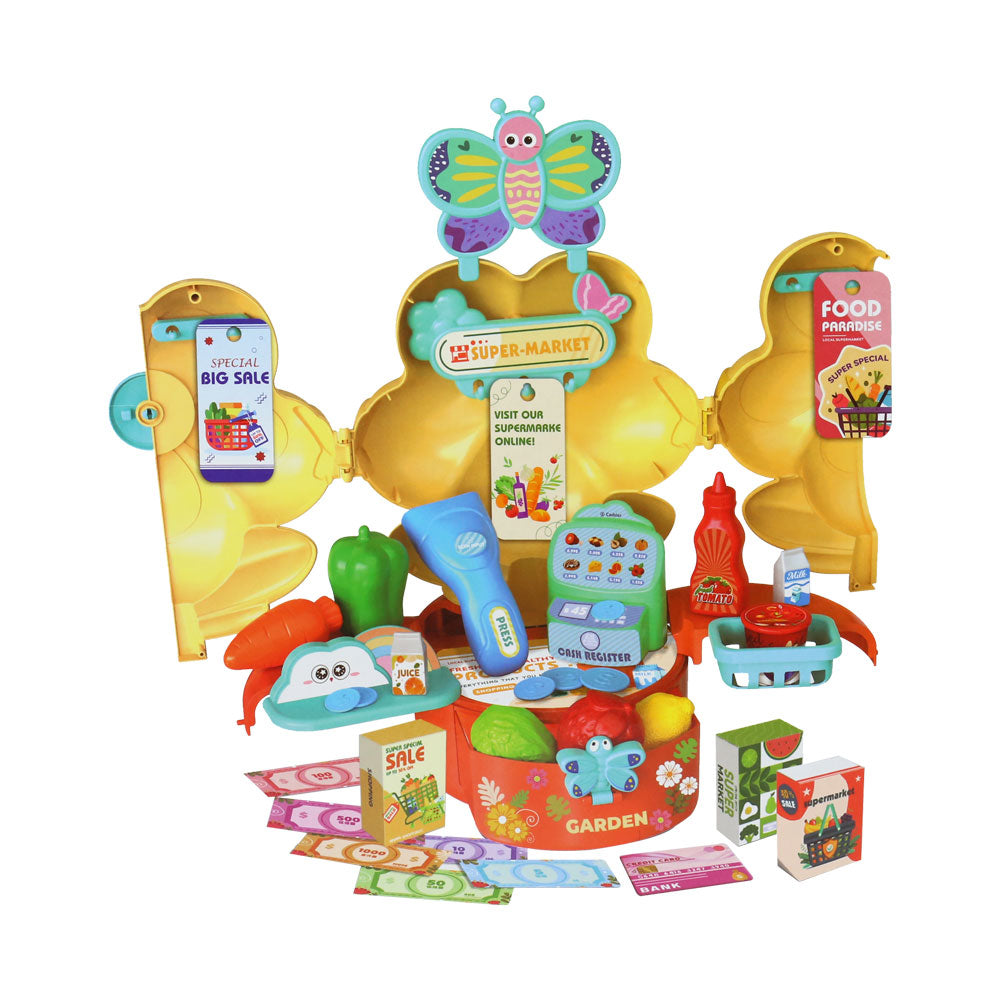 DIY Supermarket Playing House Set – 48 Pcs - Toys - OKO