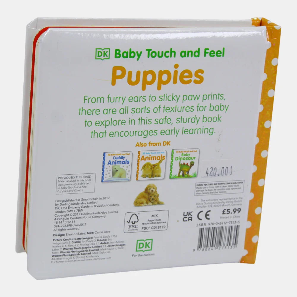 Baby Touch & Feel Puppies Book