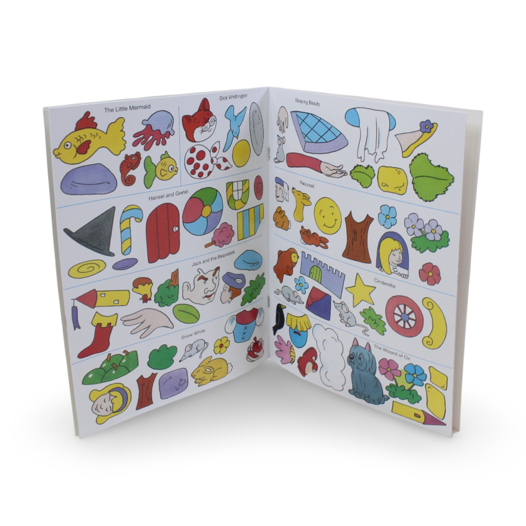 Sticker & Colour Fun – Fairy Tales - Assortments - Emco