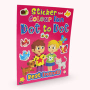 DOT to Dot - Best Friends Sticker & Color Fun
