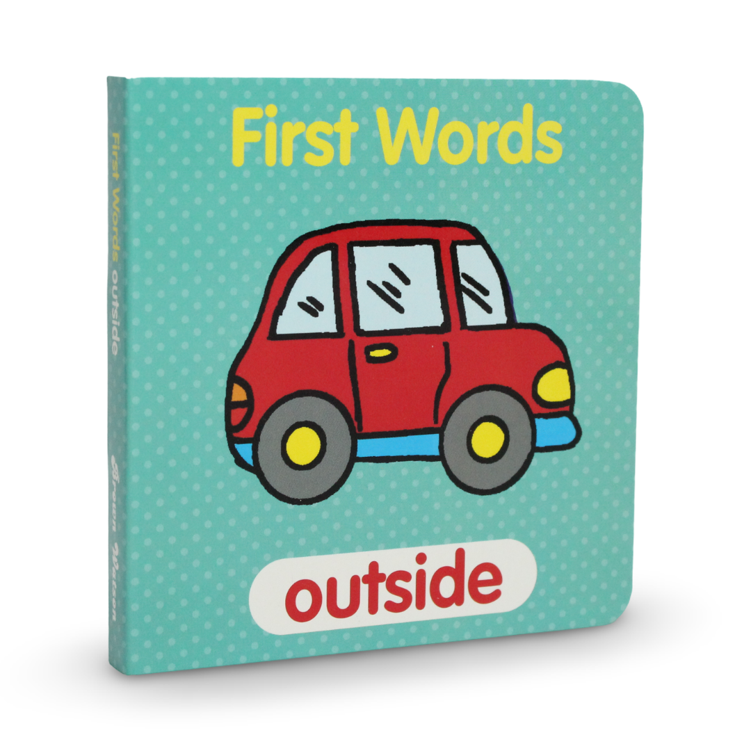 Brown Watson First Words "Outside" Educational Book