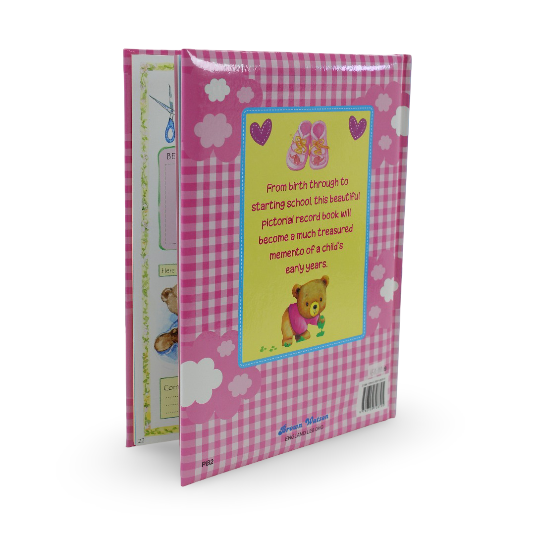 كتاب طفلي أول خمس سنوات من اليوميات - بينك