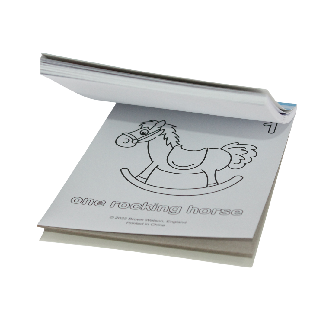 Brown Watson 123 Colouring Fun Activity Book - Assortments