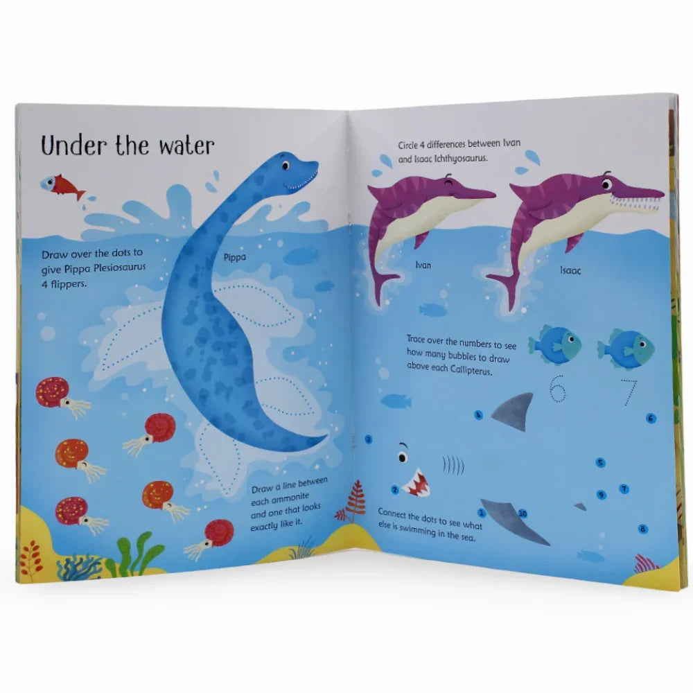 Wipe-Clean Dinosaur Activities – Roars of Learning Fun