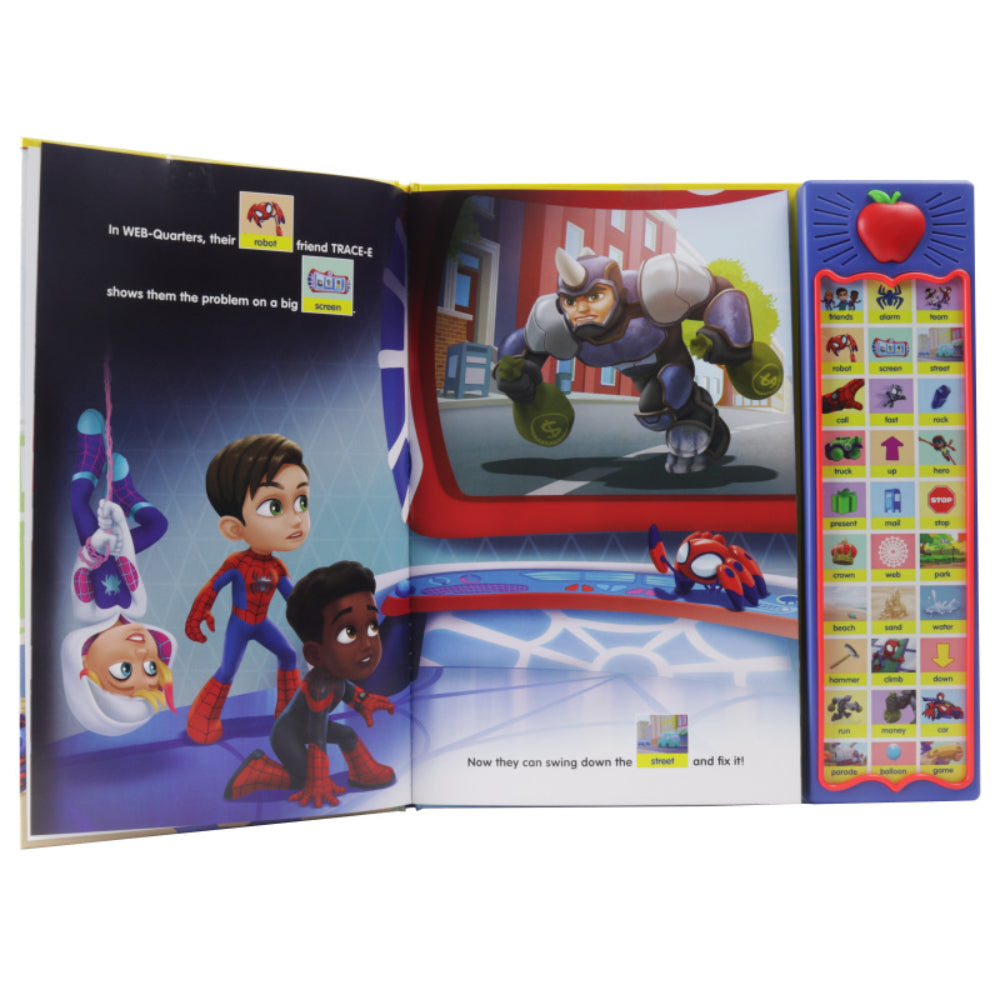 Disney Junior Marvel Spidey and His Amazing Friends: First Words Sound Book - Assortments - Phoenix International Publication