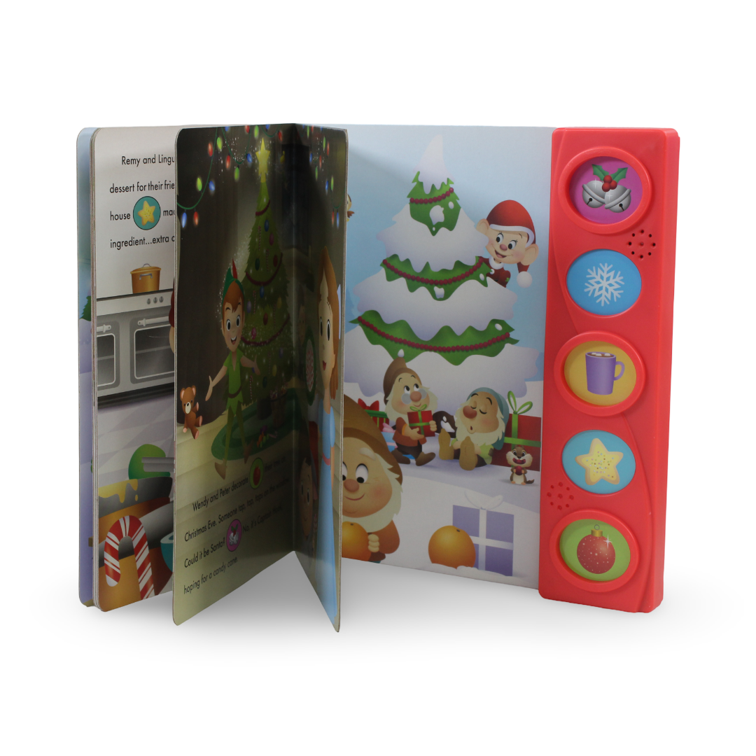 PI Kids Disney Baby: Christmas in the Air Scratch & Sniff Sound Book
