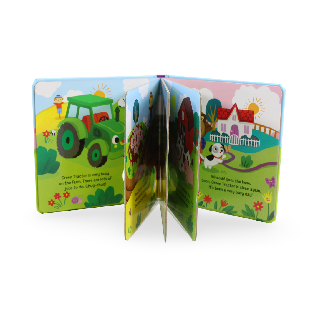 Igloo Books "The Green Tractor" Board Book - Assortments