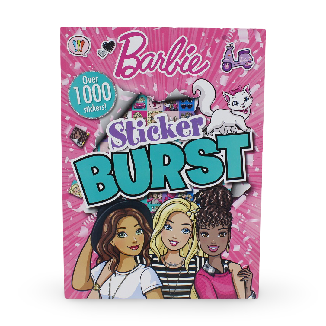 Barbie Over 1000 Stickers - Assortments - Emco