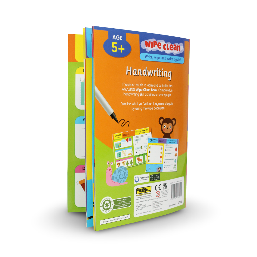 Alligator Books Wipe Clean Handwriting Activity Book