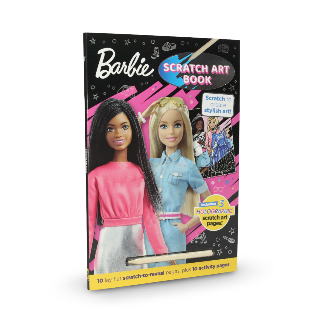 Barbie Scratch Art Book