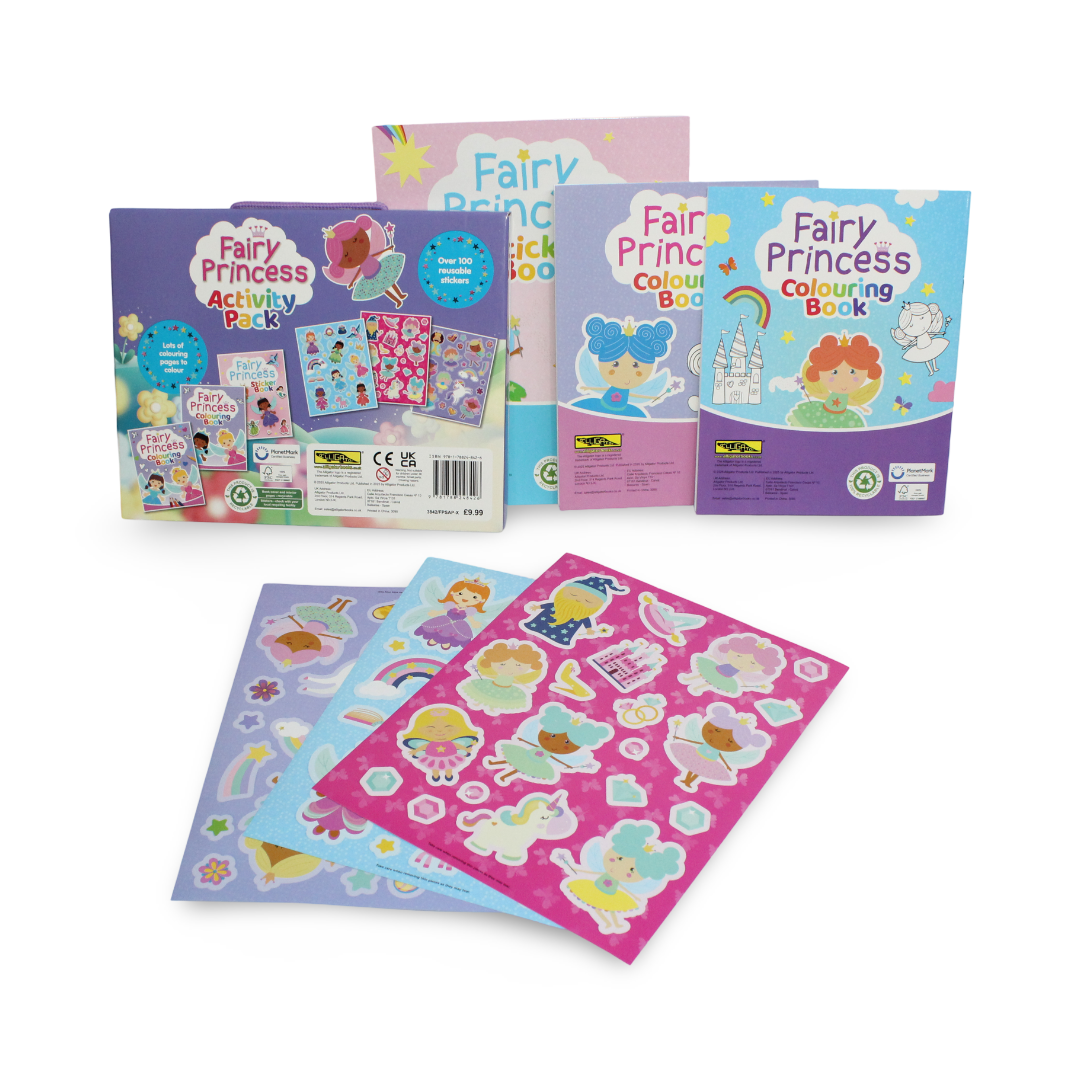 Alligator Books Fairy Princess Activity Pack - ASS