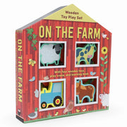 On the Farm – Sound Book + Wooden Toys