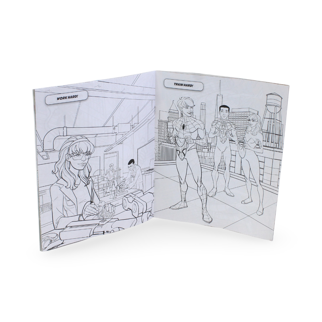 Igloo Books Marvel Spider-Man: 3-in-1 Colouring Book - Assortments