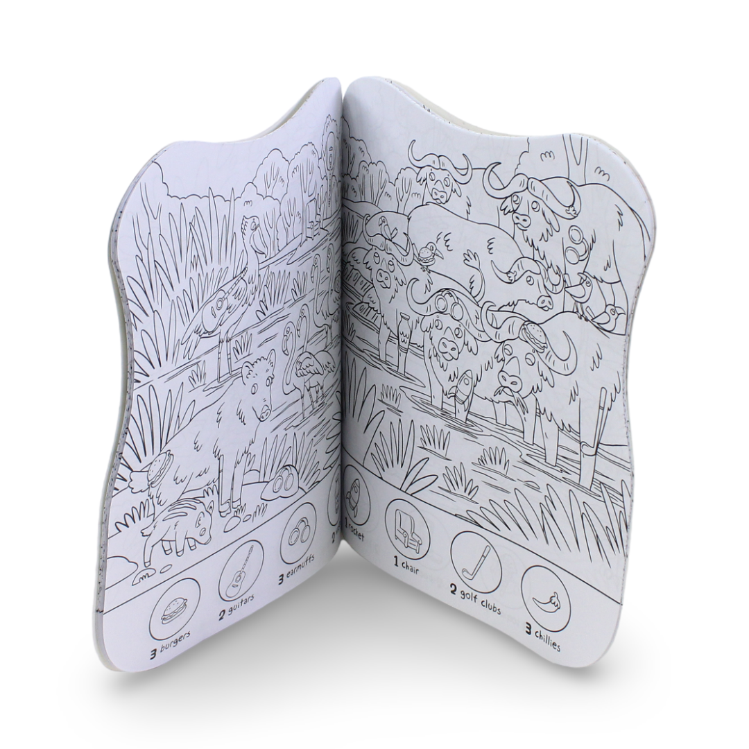 Igloo Books Find and Colour Jungle Activity Book - Assortments