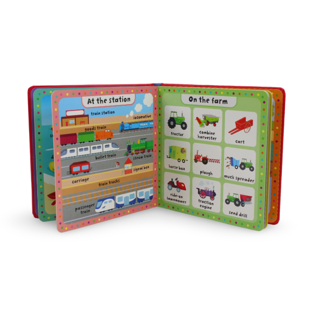 My First Dictionary: Things That Go Board Book - Assortments - Phoenix International Publications