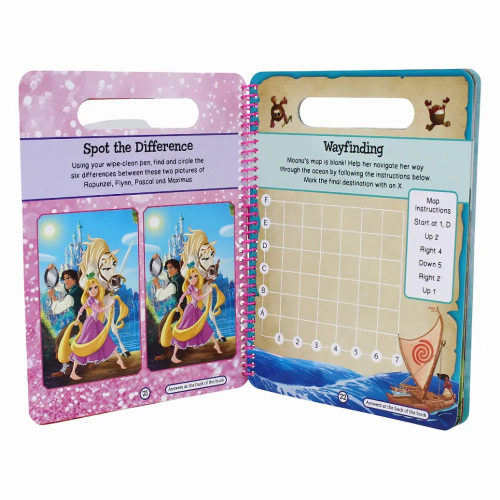 Disney Princess: Enchanted Wipe-Clean Activities – A Magical Way to Play and Learn