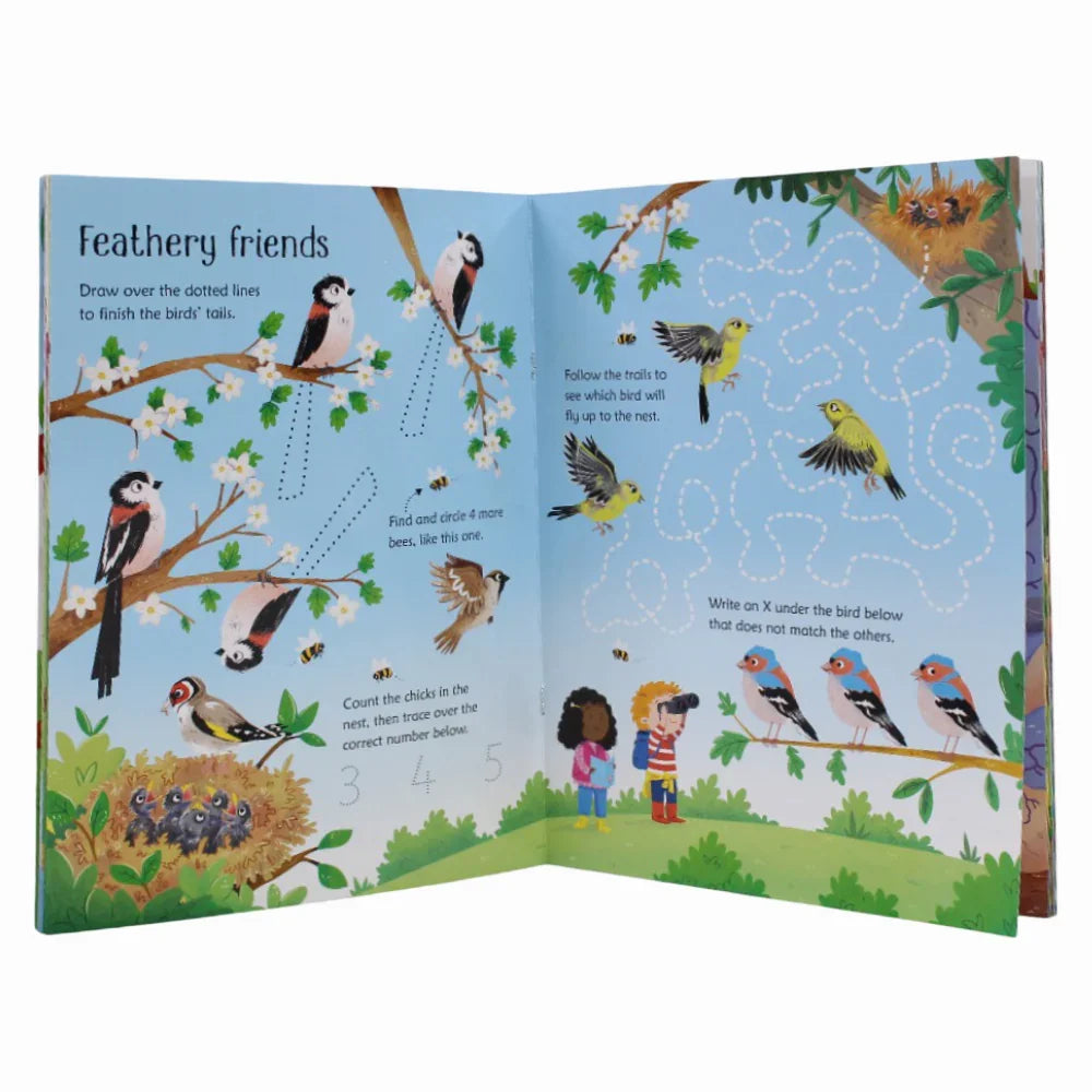 Wipe-Clean Spring Activities – Bloom with Every Page