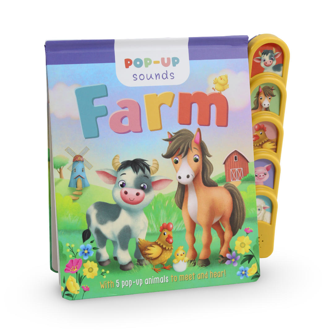 Igloo Books "Pop-Up Sounds Farm" Board Book