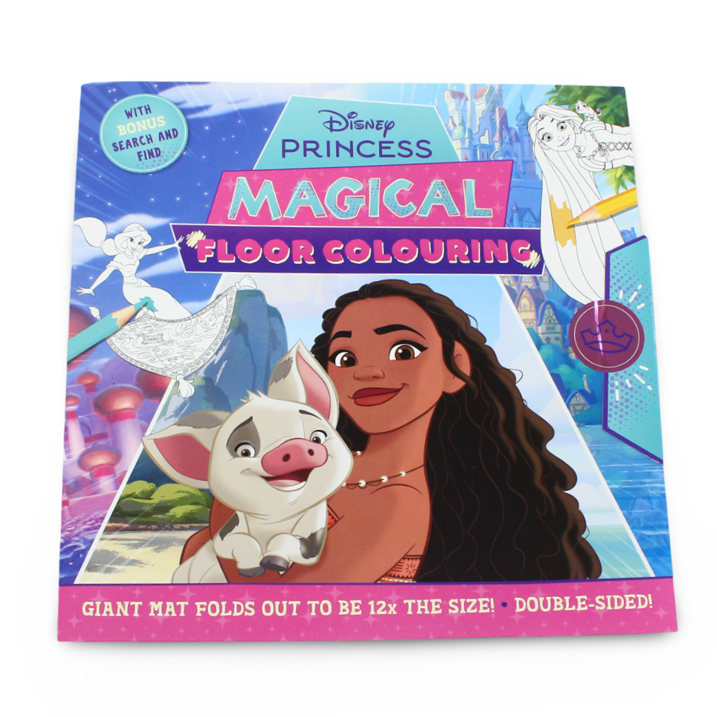 Igloo Books Disney Princess Magical Floor Colouring Book - Assortments