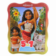 Disney Moana 2: 5-in-1 Activity Tin – Adventure Awaits