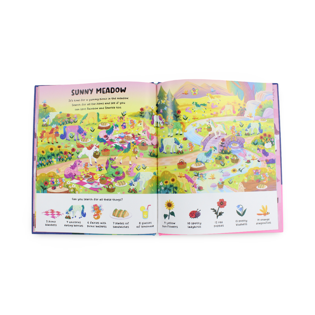 Igloo Books "Unicorns: 1001 Things to Find" Book - Assortments
