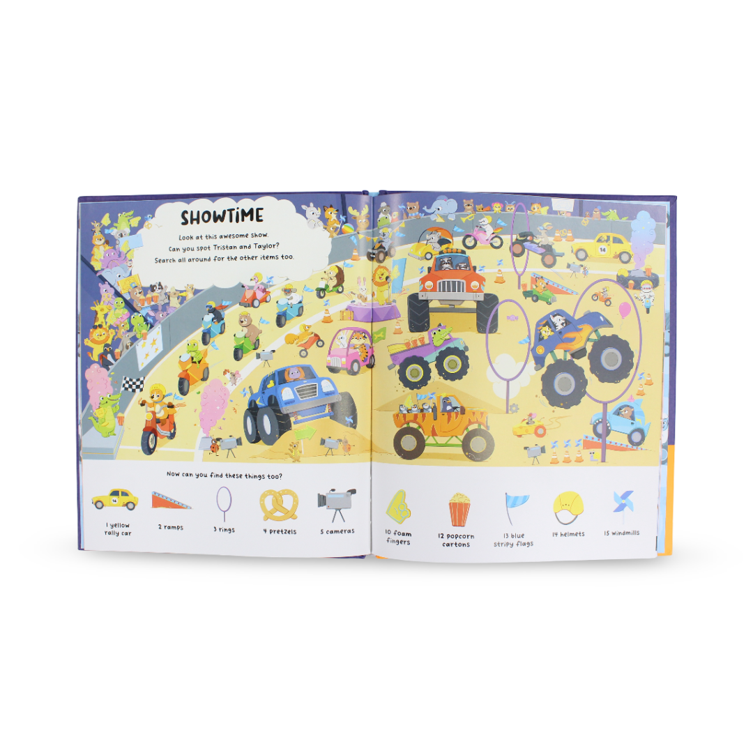 Igloo Books "Vehicles: 1001 Things to Find" Book - Assortments