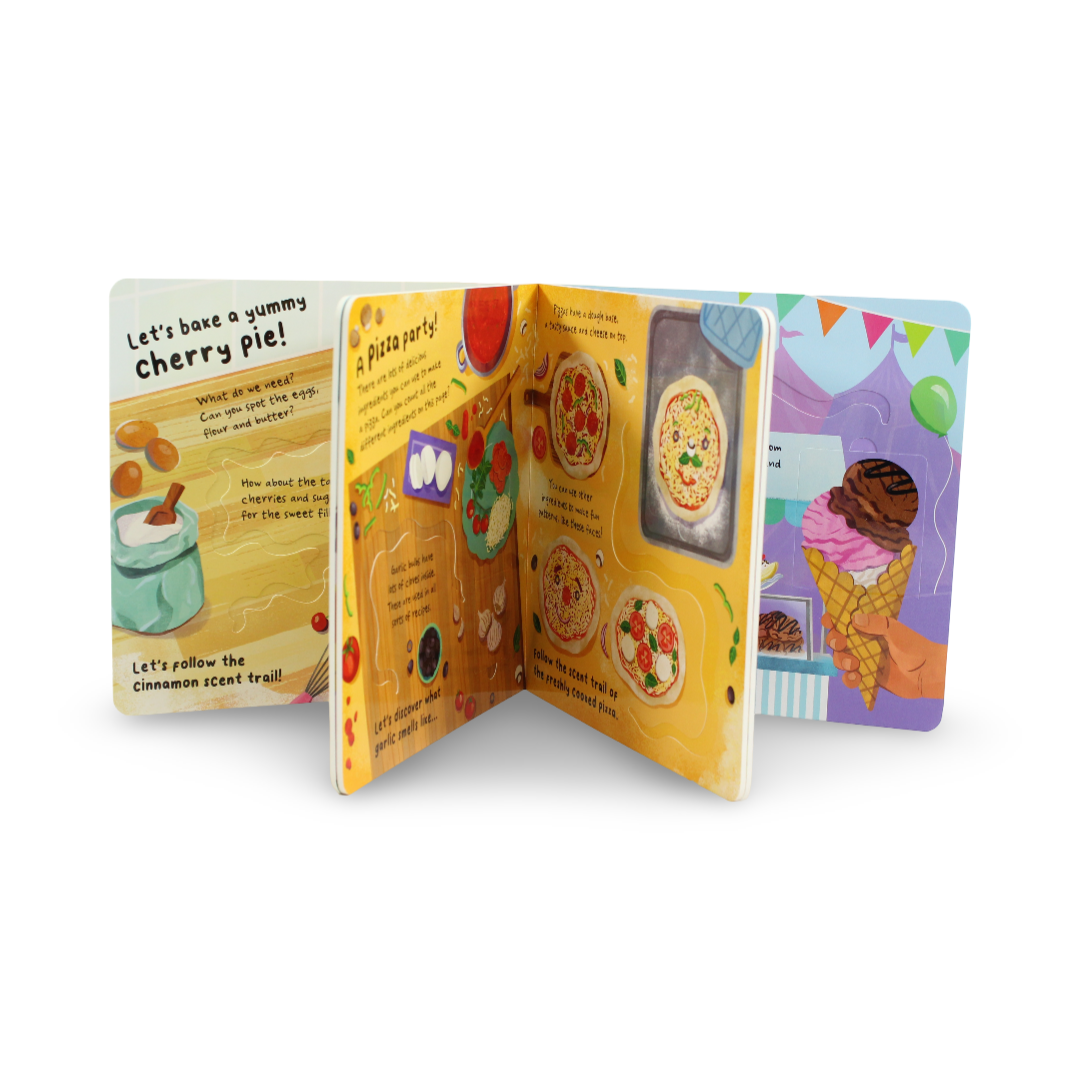 Igloo Books "What's That Food Smell?" Board Book - Assortments
