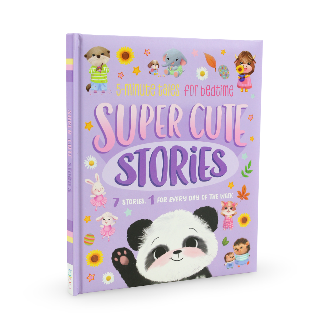 Igloo Books "5-Minute Tales for Bedtime Super Cute Stories" Book