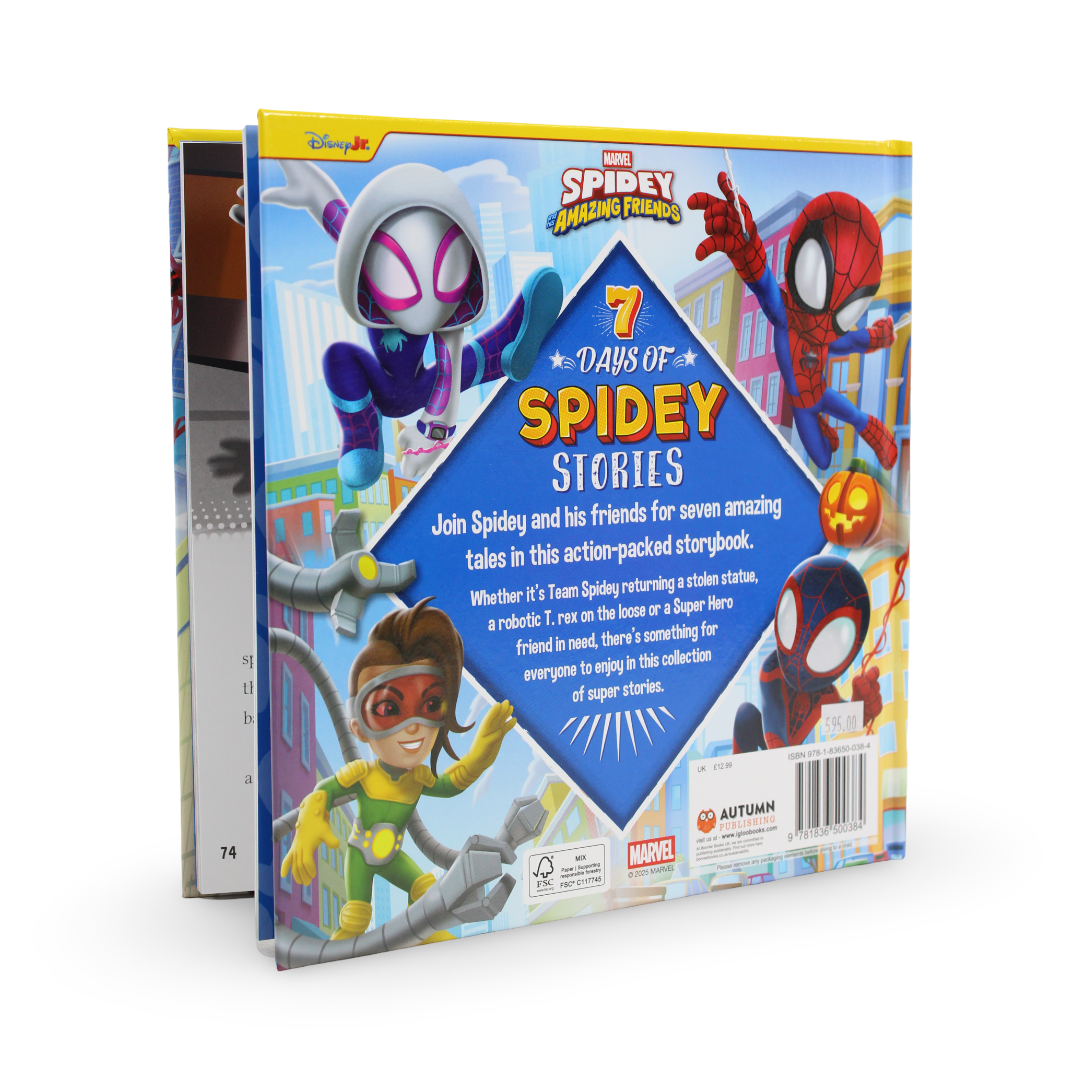 Marvel Spidey and His Amazing Friends: 7 Days of Spidey Stories Book