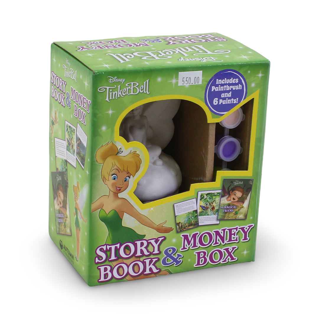 Igloo Books Disney Tinker Bell Story Book & Money Box