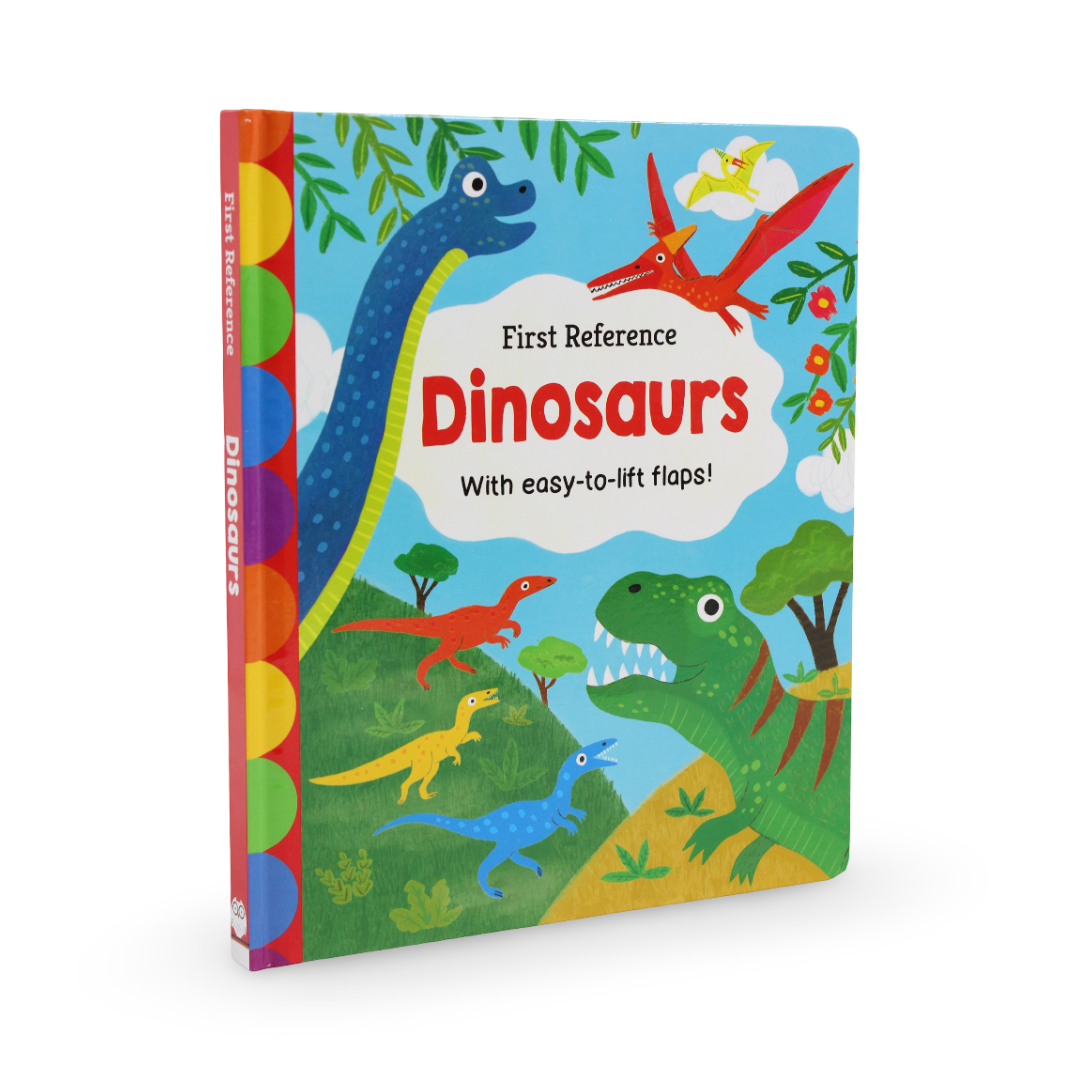 كتاب "المعلومات الأولى: الديناصورات" المقوى من Igloo Books