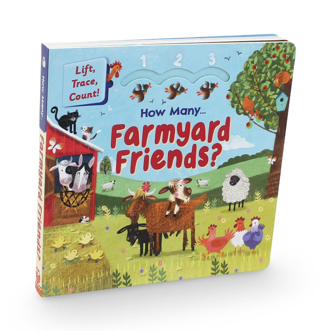 Igloo Books "How Many Farmyard Friends?" Board Book